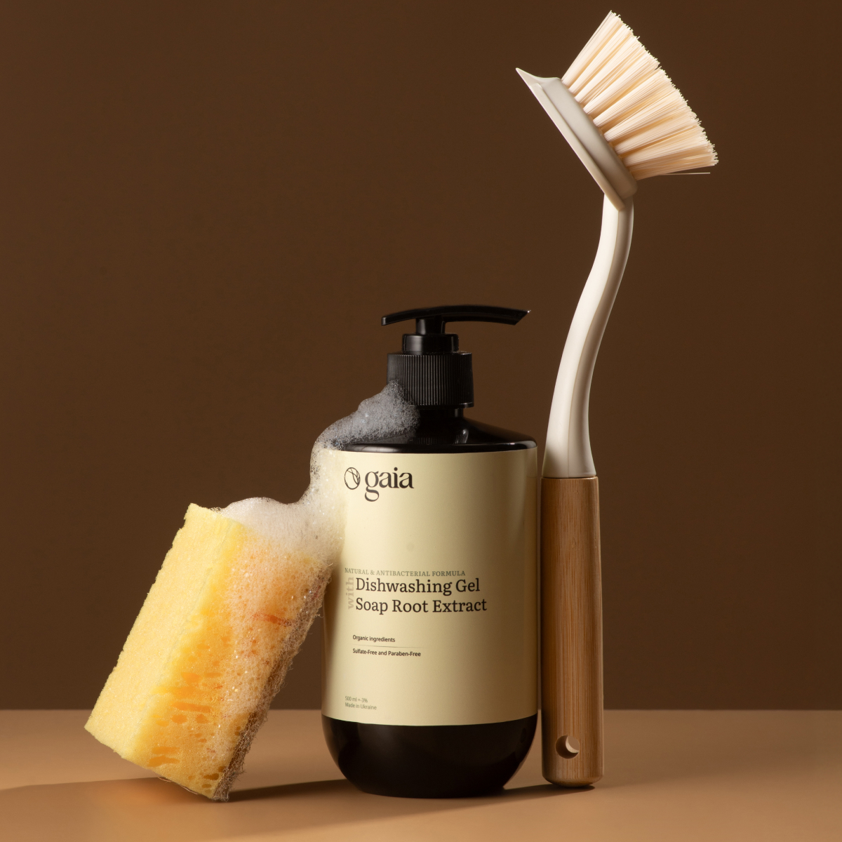 Гель для миття посуду з екстрактом мильного кореня “Dishwashing Gel with Soap Root Extract”